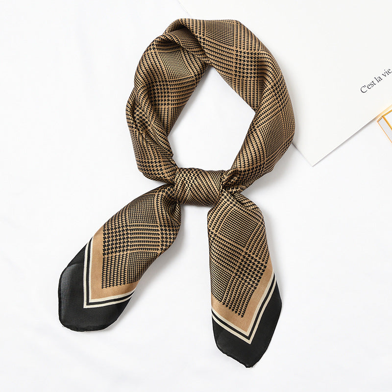 Square Printed Silk Scarf SQUARE 70 70 CMS