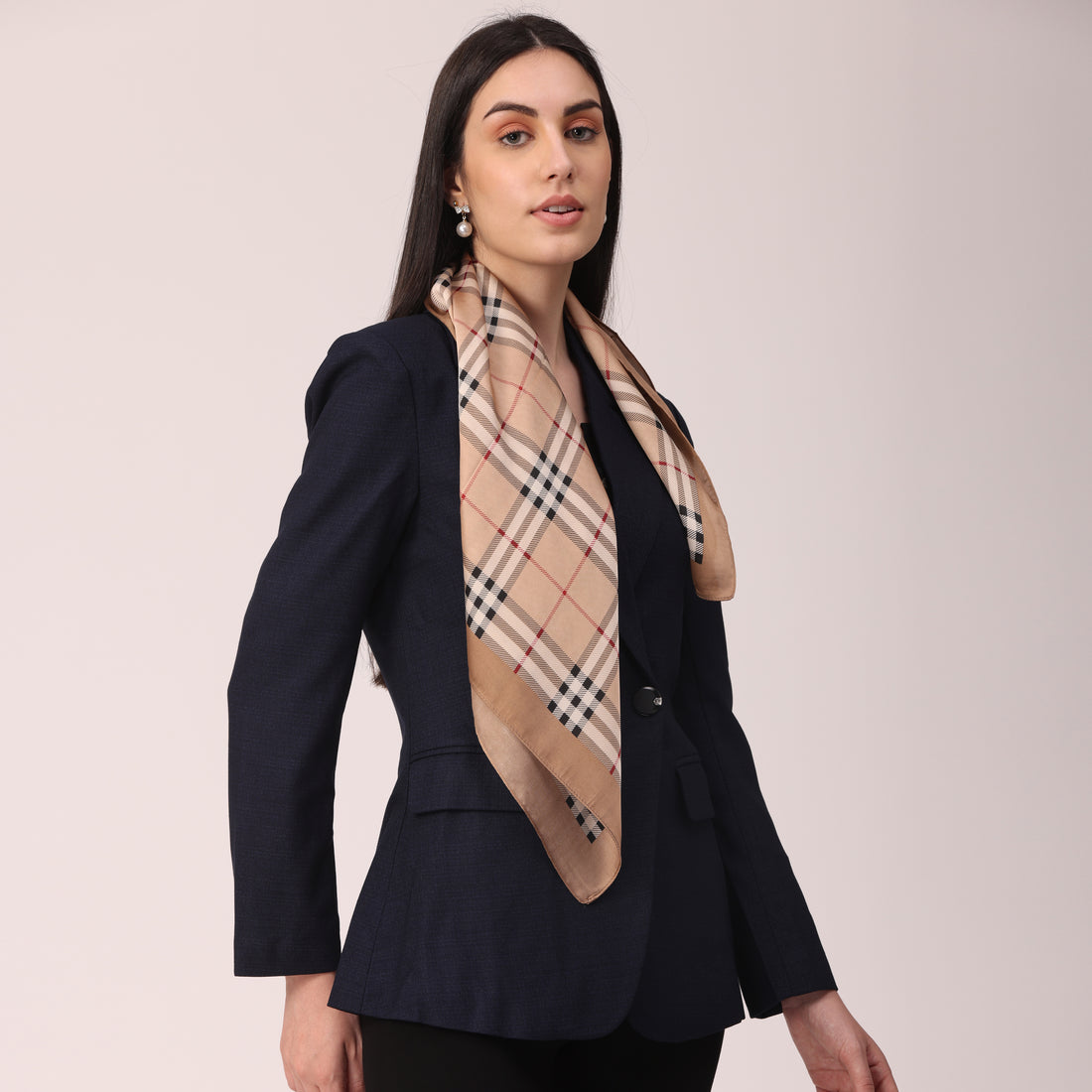 Square Printed Silk Scarf - SQUARE 70 * 70 CMS