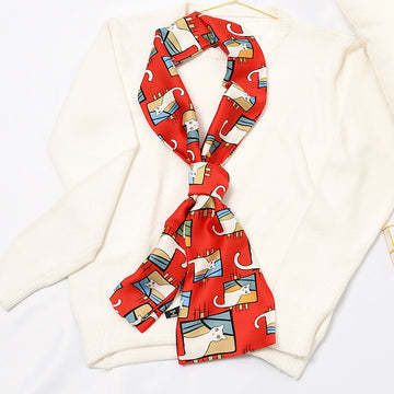 Chic Printed Scarf - 18 x 145 CMS