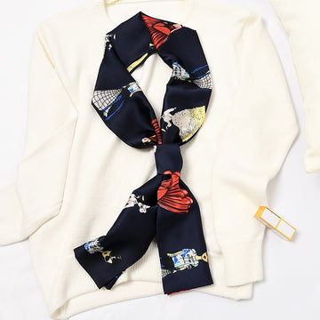 Chic Printed Scarf - 18 x 145 CMS