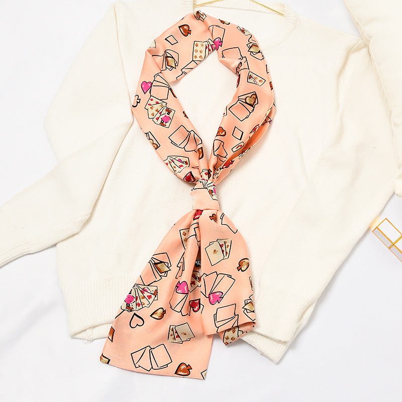 Chic Printed Scarf - 18 x 145 CMS