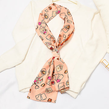 Chic Printed Scarf - 18 x 145 CMS