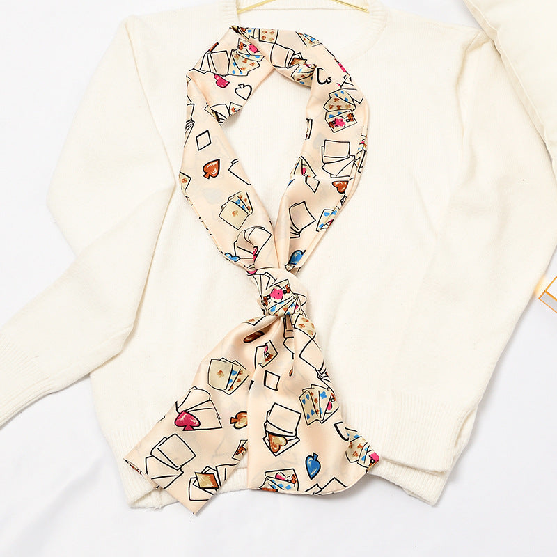 Chic Printed Scarf - 18 x 145 CMS