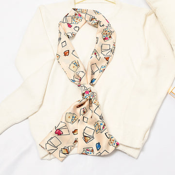 Chic Printed Scarf - 18 x 145 CMS