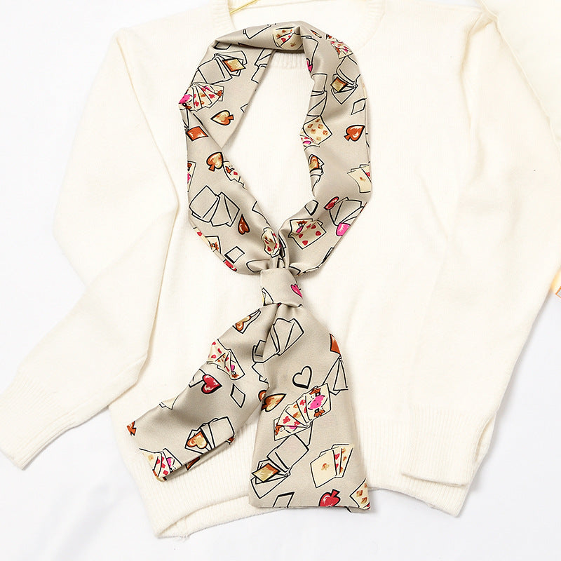 Chic Printed Scarf - 18 x 145 CMS