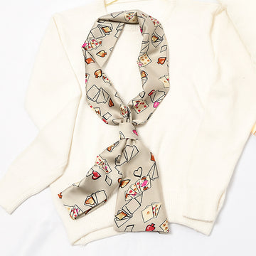 Chic Printed Scarf - 18 x 145 CMS