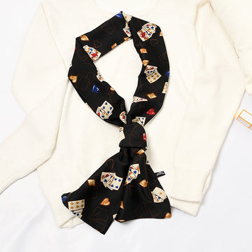 Chic Printed Scarf - 18 x 145 CMS
