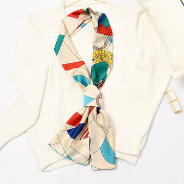 Chic Printed Scarf - 18 x 145 CMS