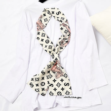 Chic Horse Print Scarf - 18 x 145 CMS