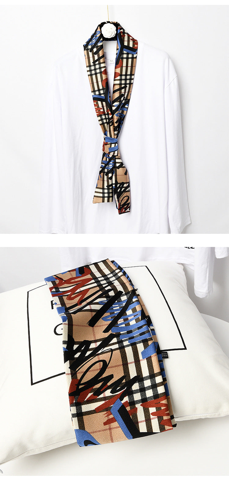 Chic Printed Scarf - 18 x 145 CMS