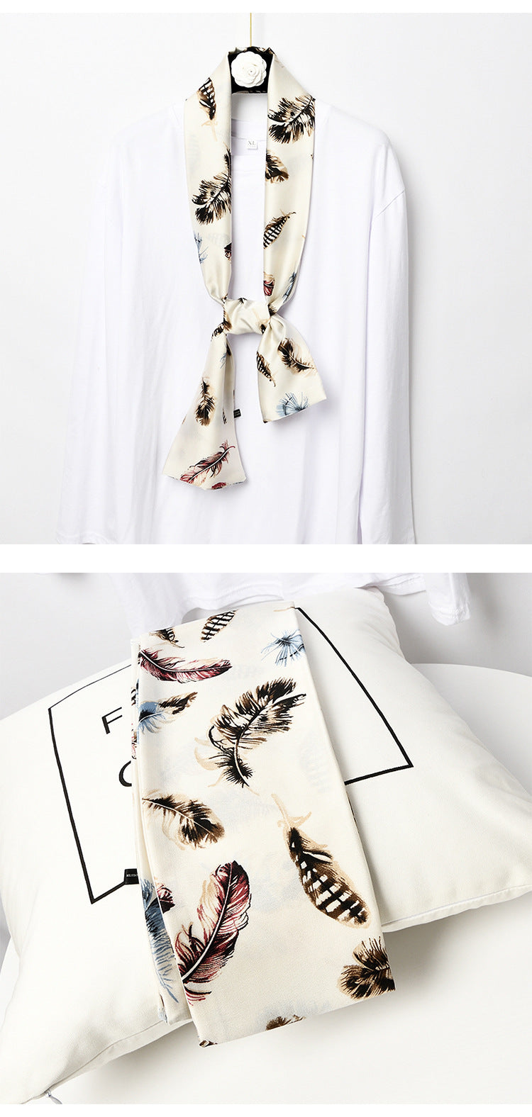 Chic Printed Scarf - 18 x 145 CMS