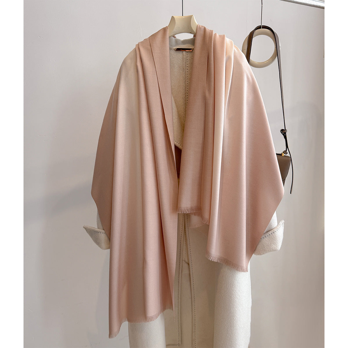 Gradient Warm Winter Scarf - 80 * 200 CMS
