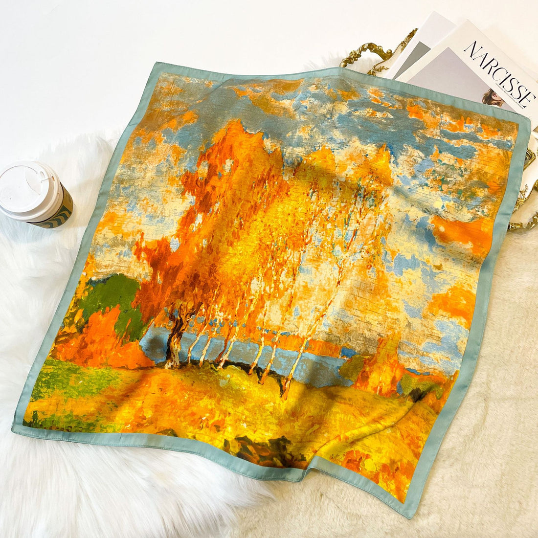 Square Scarf - 70 * 70 CMS