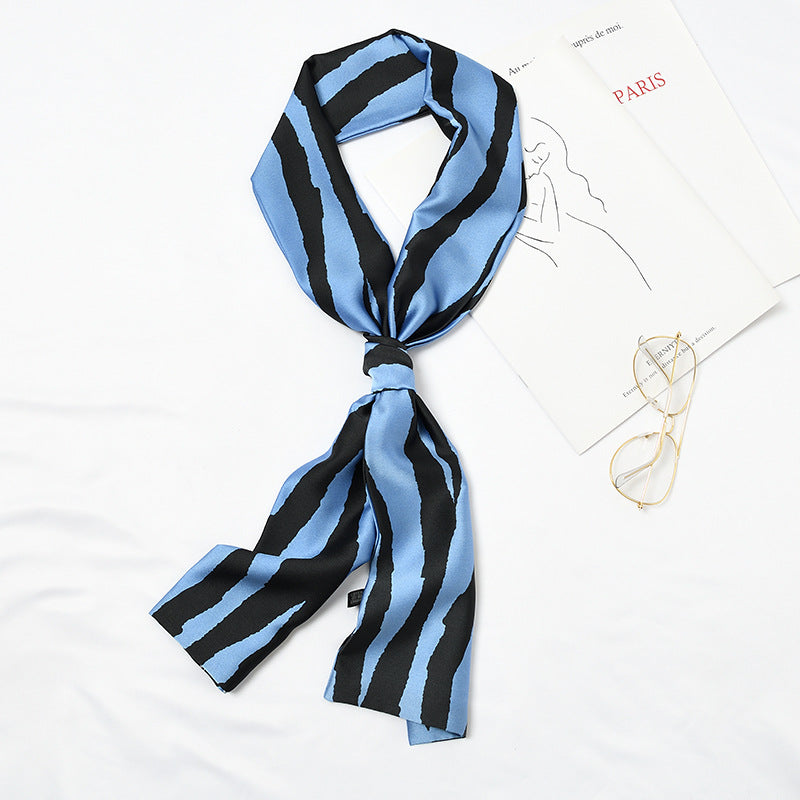 Boxer Printed Silk Scarf - BOXER SCARF 18 * 145 CMS