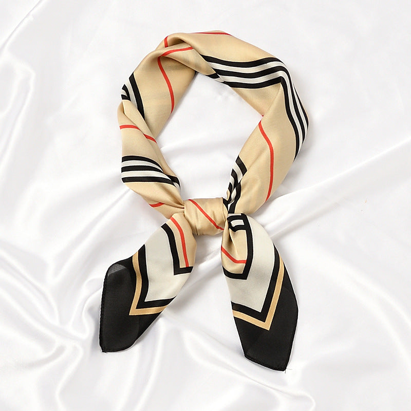 Square Printed Silk Scarf - SQUARE 70 * 70 CMS