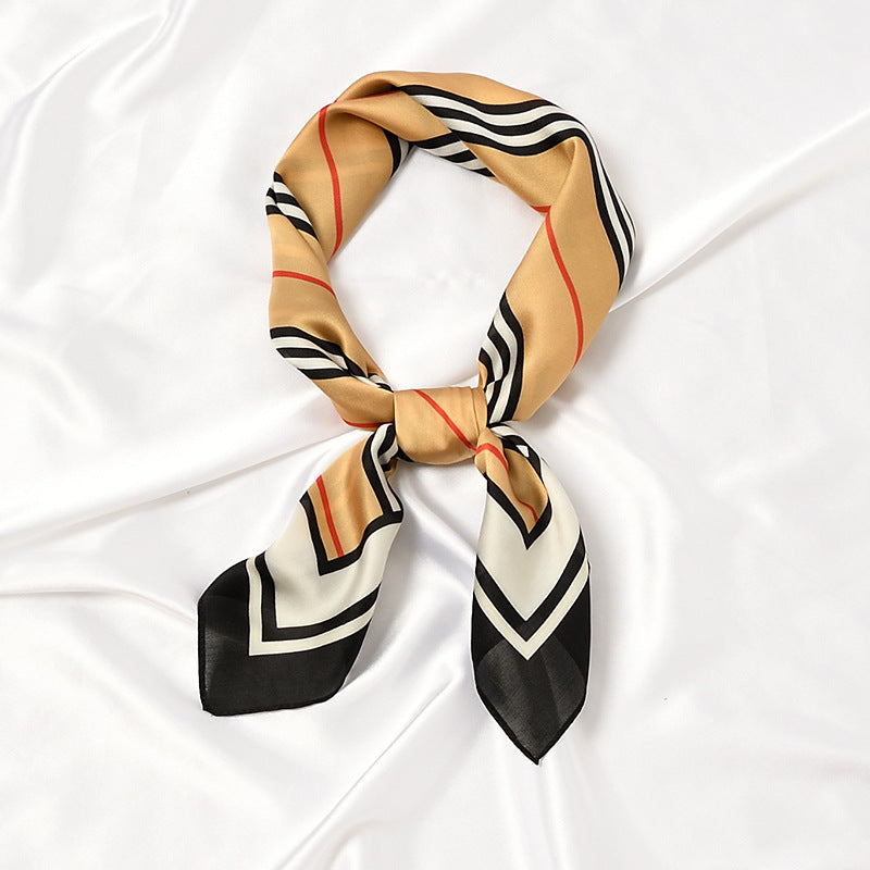Square Printed Silk Scarf - SQUARE 70 * 70 CMS