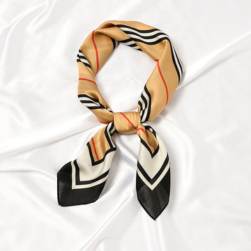 Square Printed Silk Scarf - SQUARE 70 * 70 CMS
