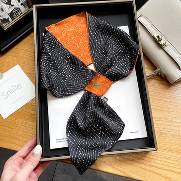Luxury Printed Loop Scarf - LOOP SCARF 15 * 70 CMS - 673185017011_82