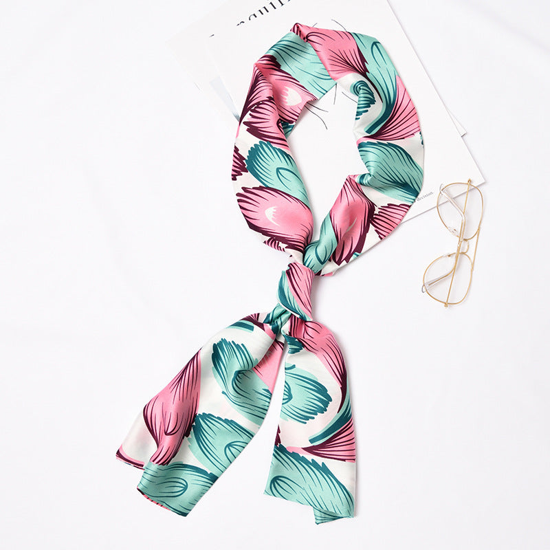 Chic Jungle Print Scarf - 18 x 145 CMS