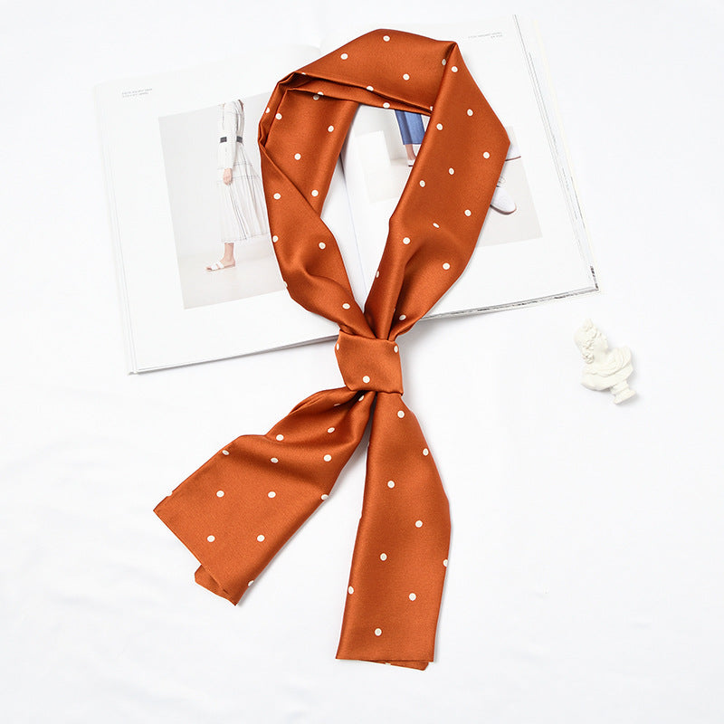 Chic Polka Dot Scarf - 18 x 145 CMS