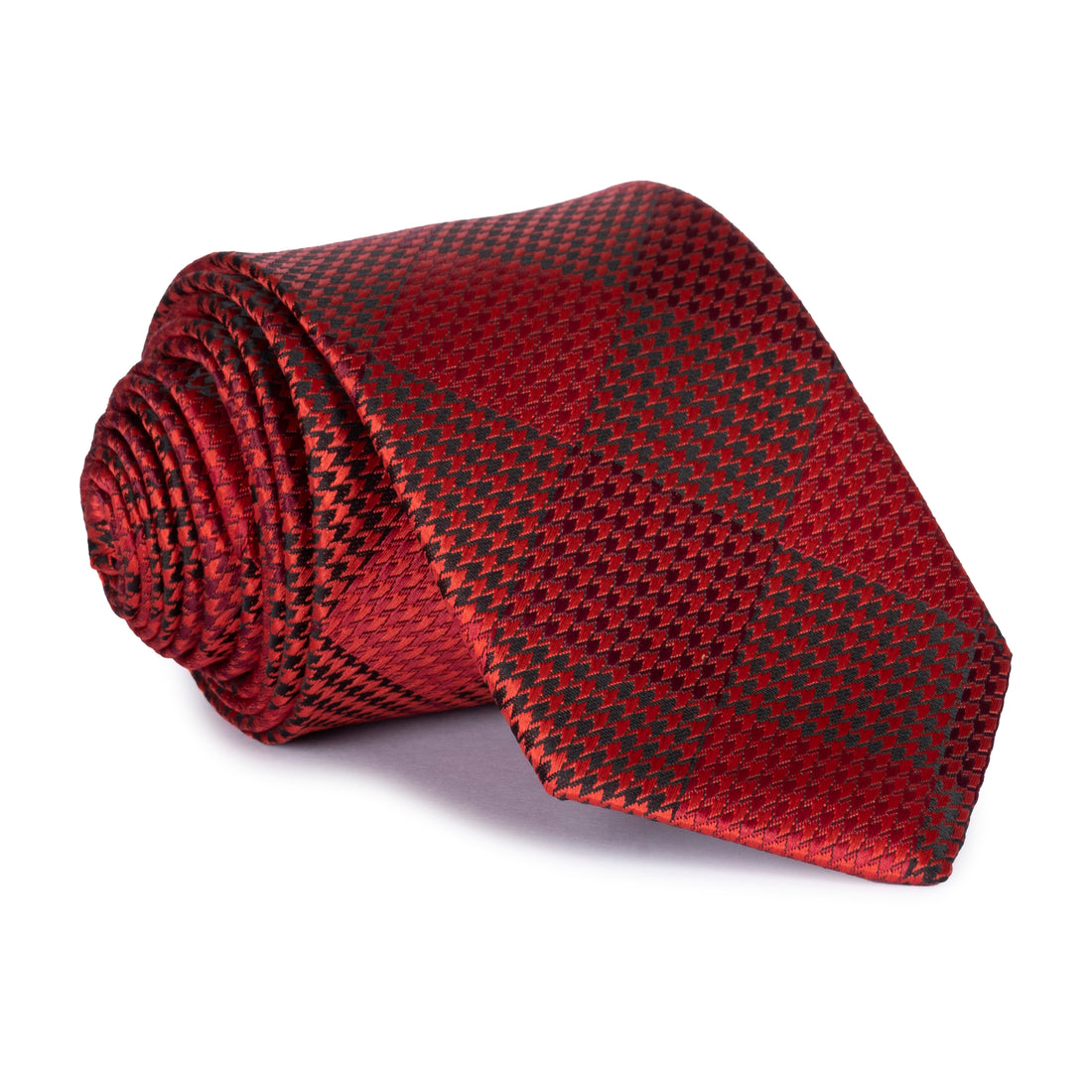 GEOMETRIC SILK NECKTIE