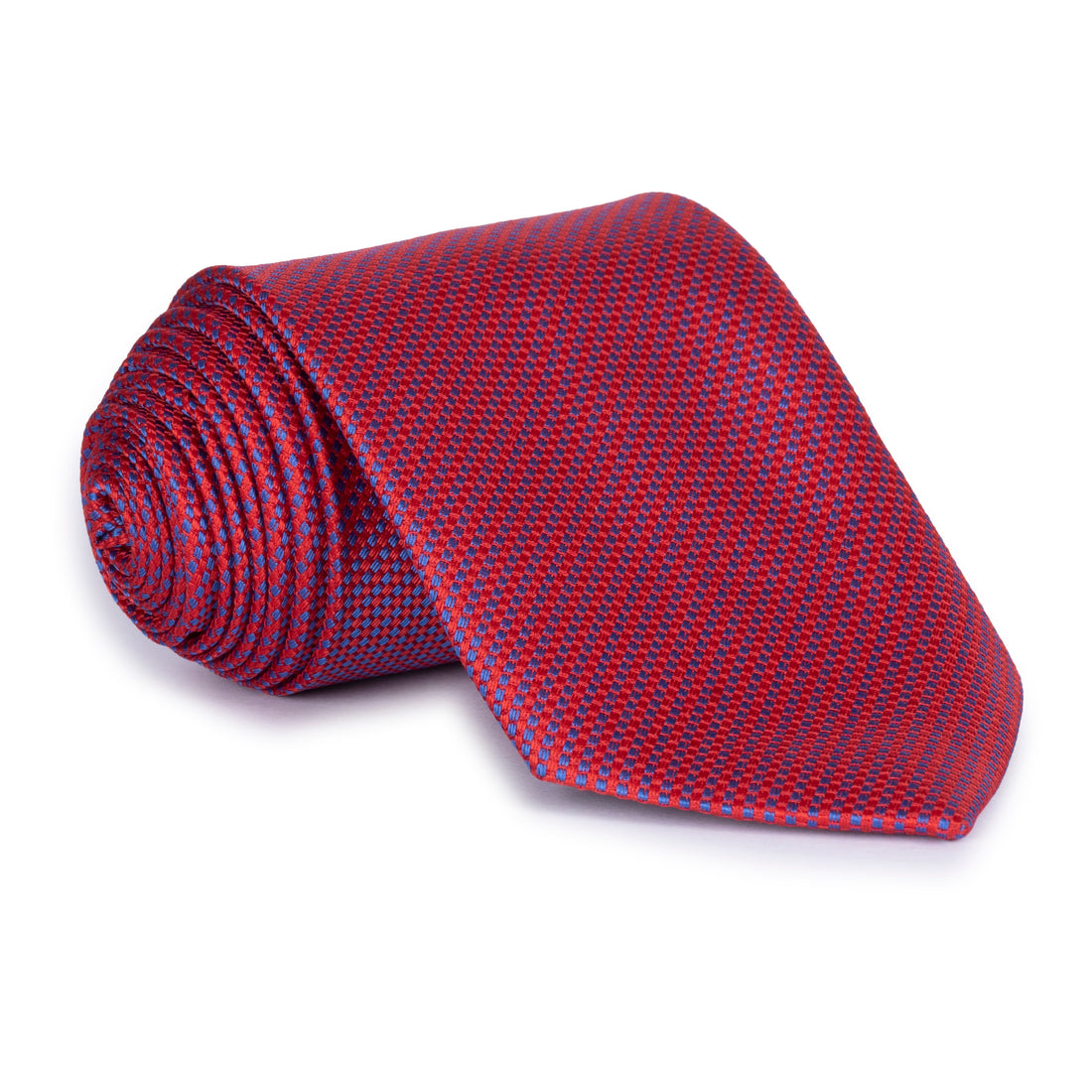 GEOMETRIC SILK NECKTIE