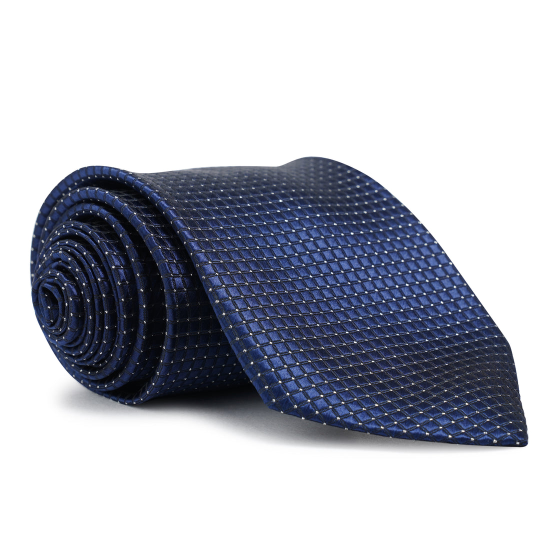 GEOMETRIC SILK NECKTIE