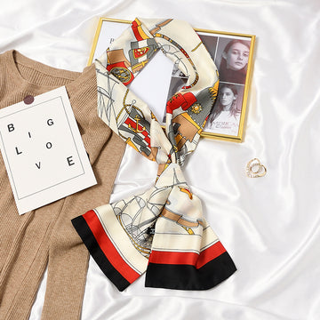 Chic Baroque Printed Scarf - 18 x 145 CMS