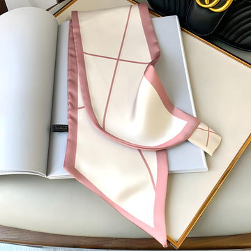 Luxury Printed Loop Scarf - LOOP SCARF 15 * 70 CMS - 001_PIN