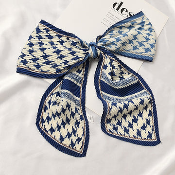Pleated Printed Scarf - PLEATED SCARF 11 * 135 CMS