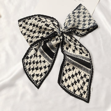 Pleated Printed Scarf - PLEATED SCARF 11 * 135 CMS