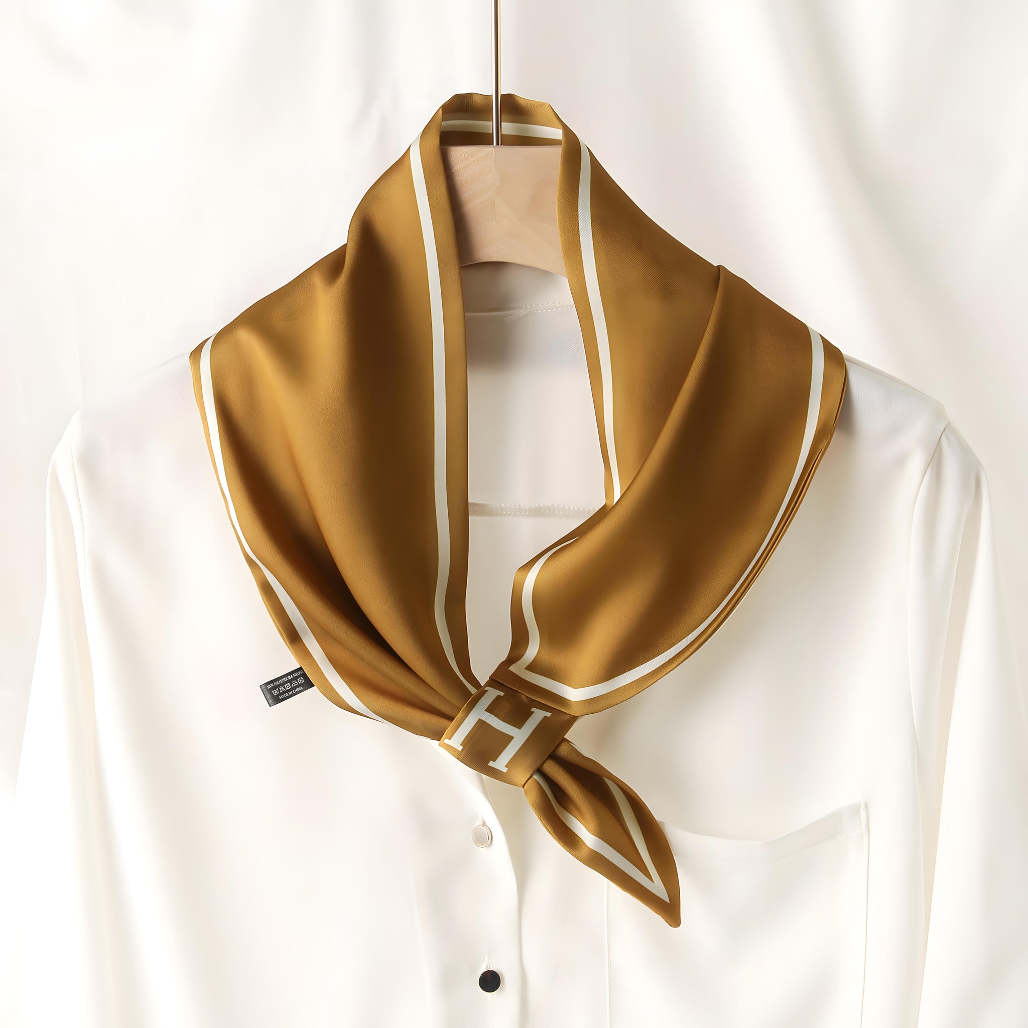 Luxury Printed Loop Scarf - LOOP SCARF 15 * 70 CMS - XED-44_MUS