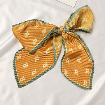 Set of 5 Printed Pleated Scarf