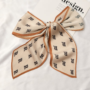 Pleated Printed Scarf - PLEATED SCARF 11 * 135 CMS