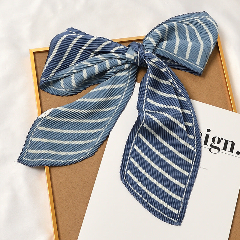 Pleated Printed Scarf - PLEATED SCARF 11 * 135 CMS