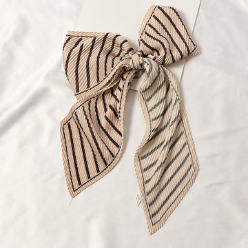 Pleated Printed Scarf - PLEATED SCARF 11 * 135 CMS