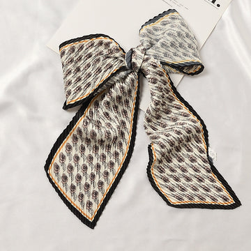 Pleated Printed Scarf - PLEATED SCARF 11 * 135 CMS