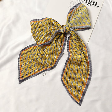 Pleated Printed Scarf - PLEATED SCARF 11 * 135 CMS
