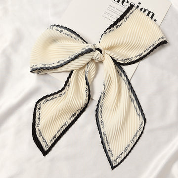 Pleated Printed Scarf - PLEATED SCARF 11 * 135 CMS